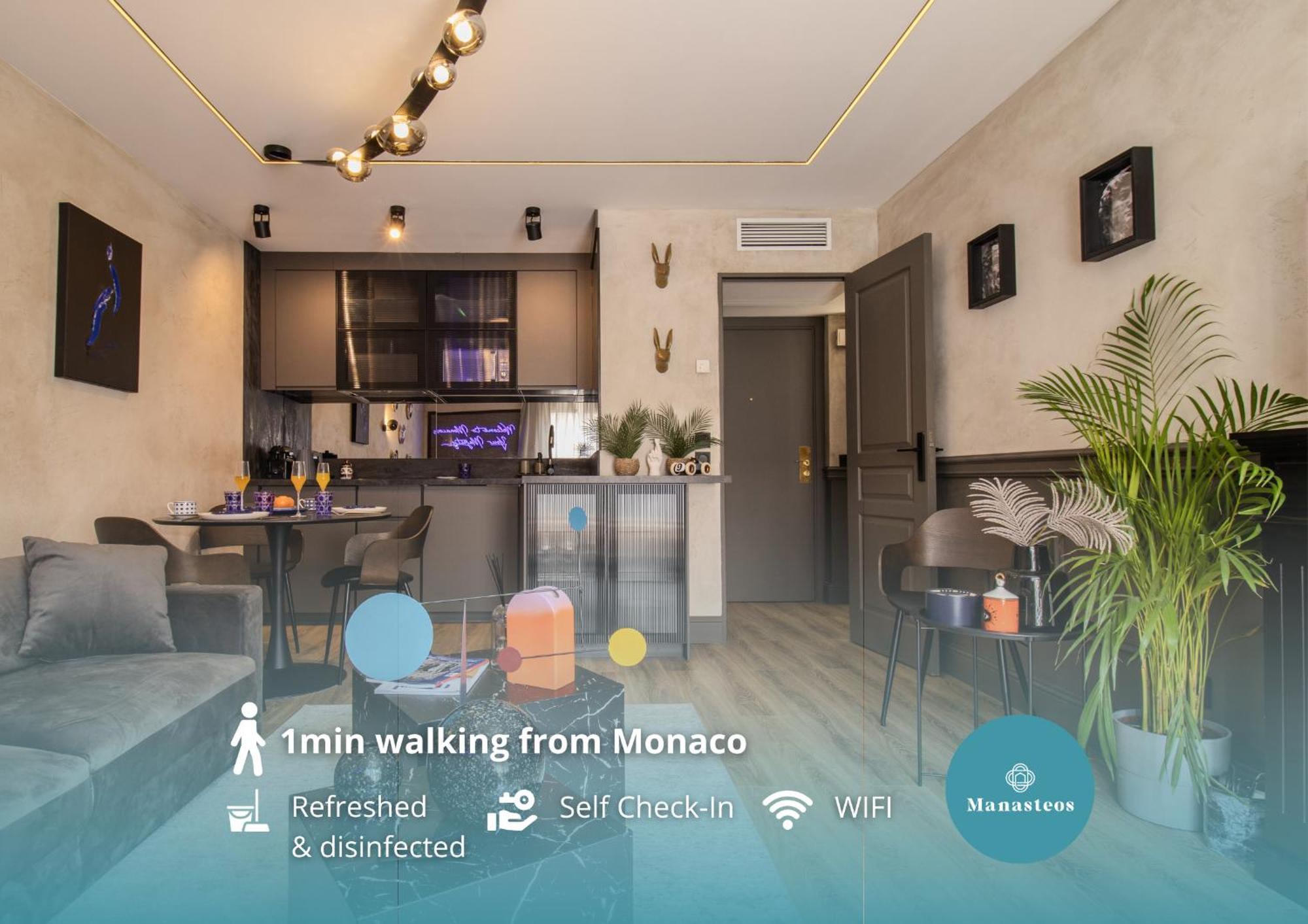 شقة Frontiere Monaco - Hypercentre - Bx بوزولي المظهر الخارجي الصورة